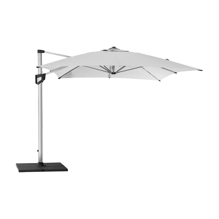 Product photograph of Cane-line Hyde Luxe Hanging Parasol Silver from Olivia's