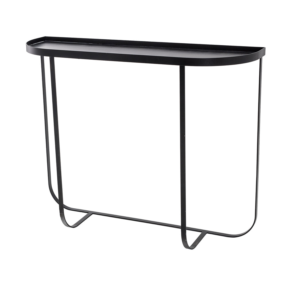 Product photograph of Bloomingville Harper Console Table In Black from Olivia's.