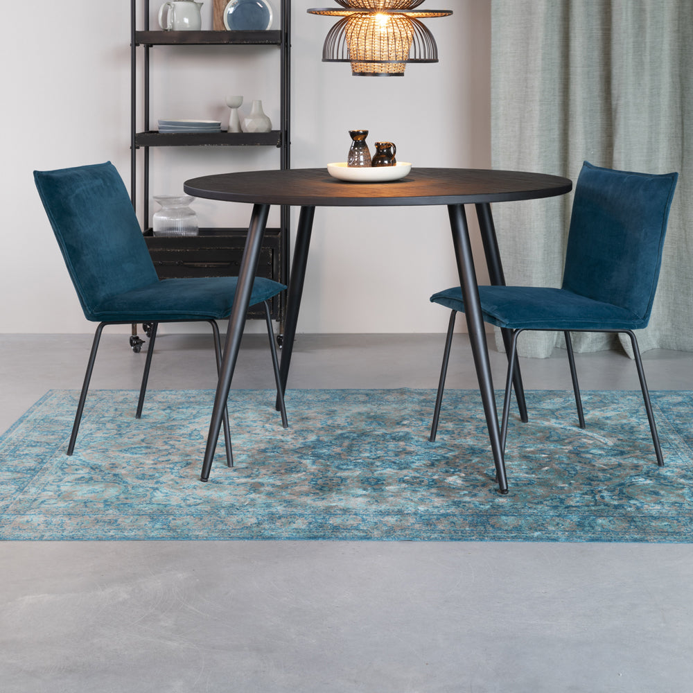 Olivias Nordic Living Collection Cor Rug In Blue