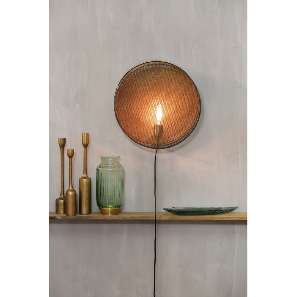 Product photograph of Light Living Trescales Antique Bronze Candle Holder from Olivia's.