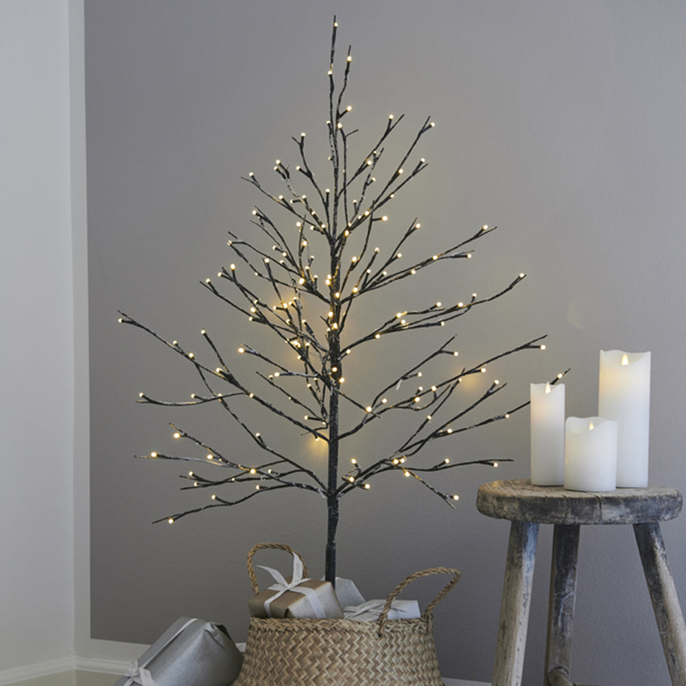 Product photograph of Alex Christmas Tree Brown And Snowy Medium from Olivia's