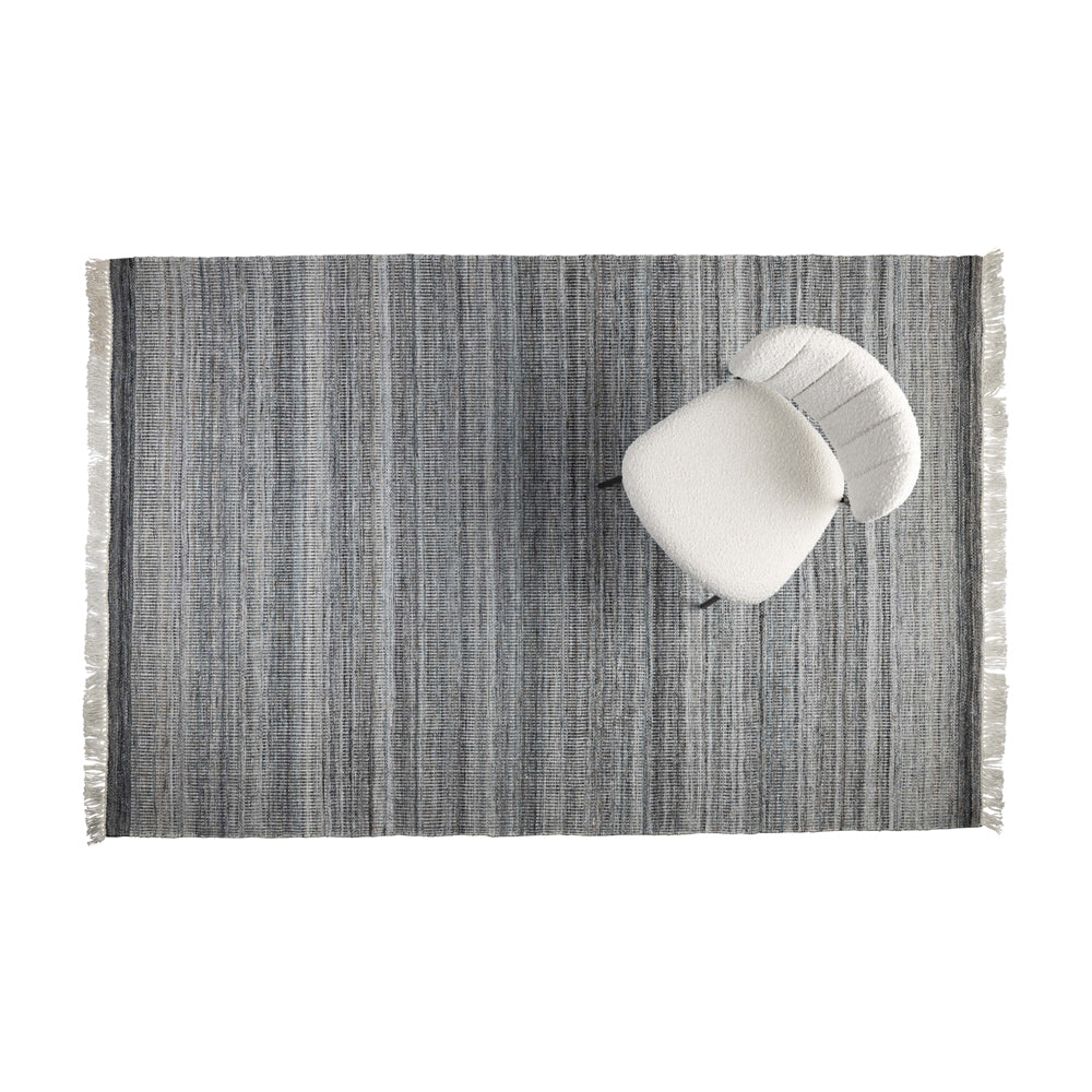 Product photograph of Olivia S Nordic Living Collection Lauren Carpet In Grey 160x230cm from Olivia's.