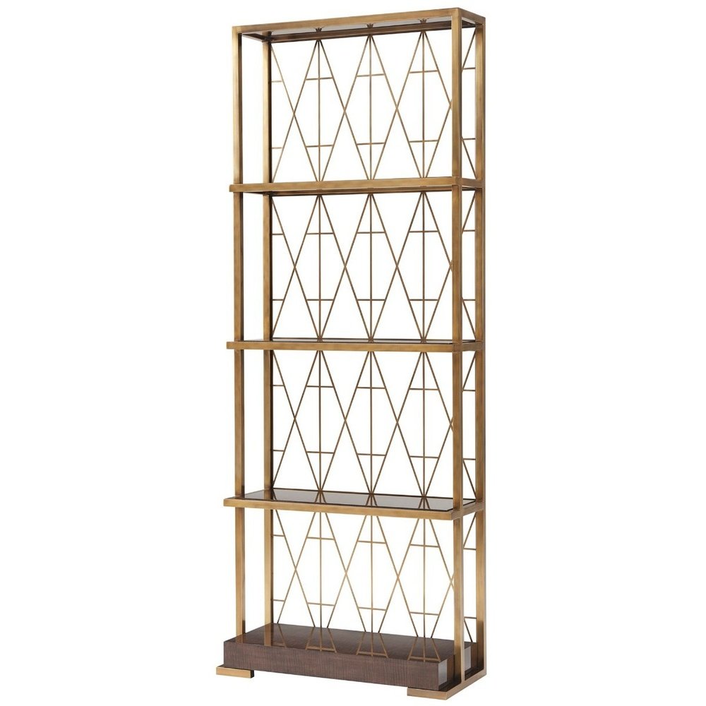 Product photograph of Theodore Alexander Iconic Shelving Unit from Olivia's