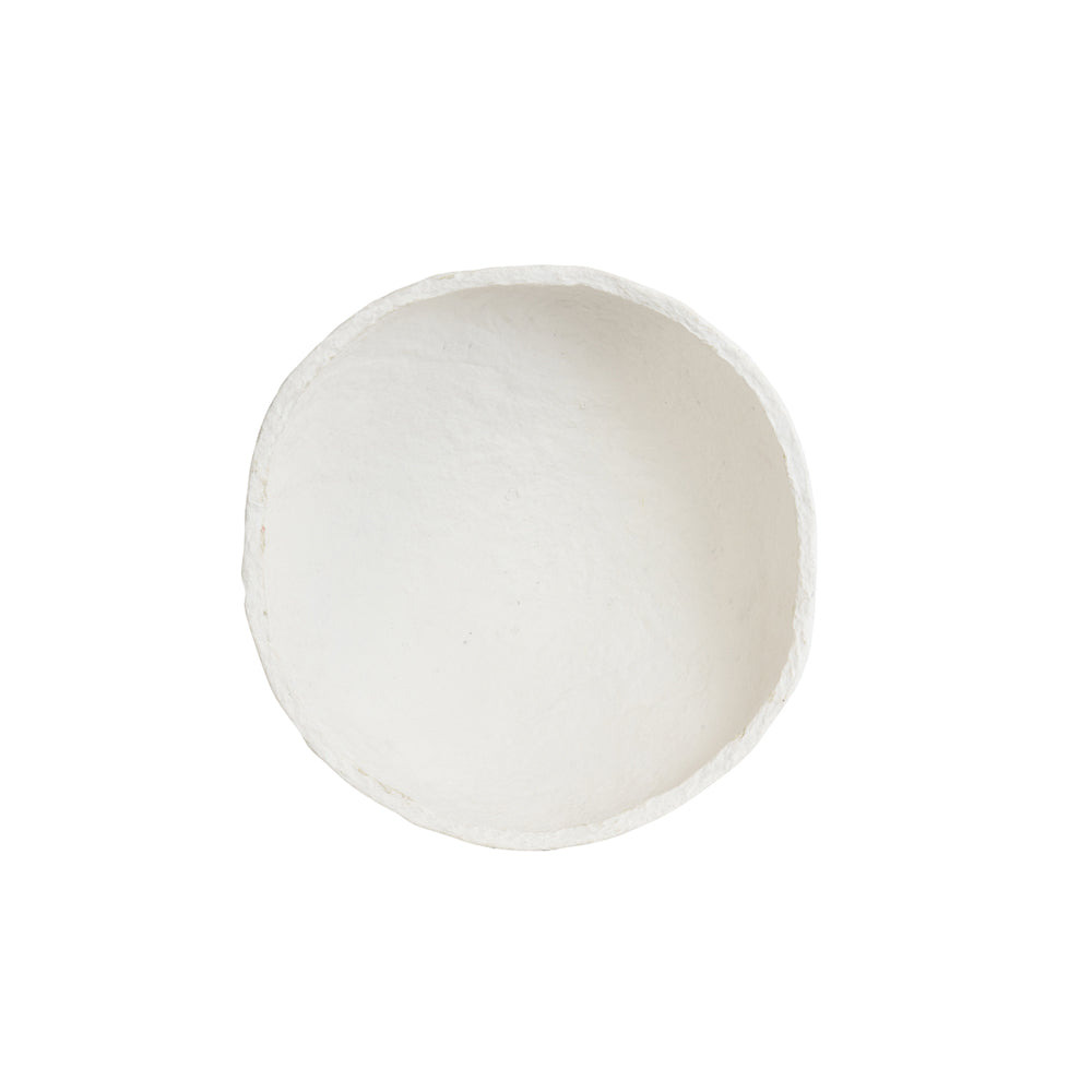 Product photograph of Light Living Kabul Bowl White Small from Olivia's.