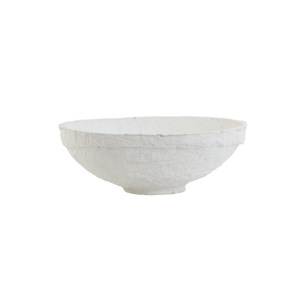 Product photograph of Light Living Kabul Bowl White Small from Olivia's.