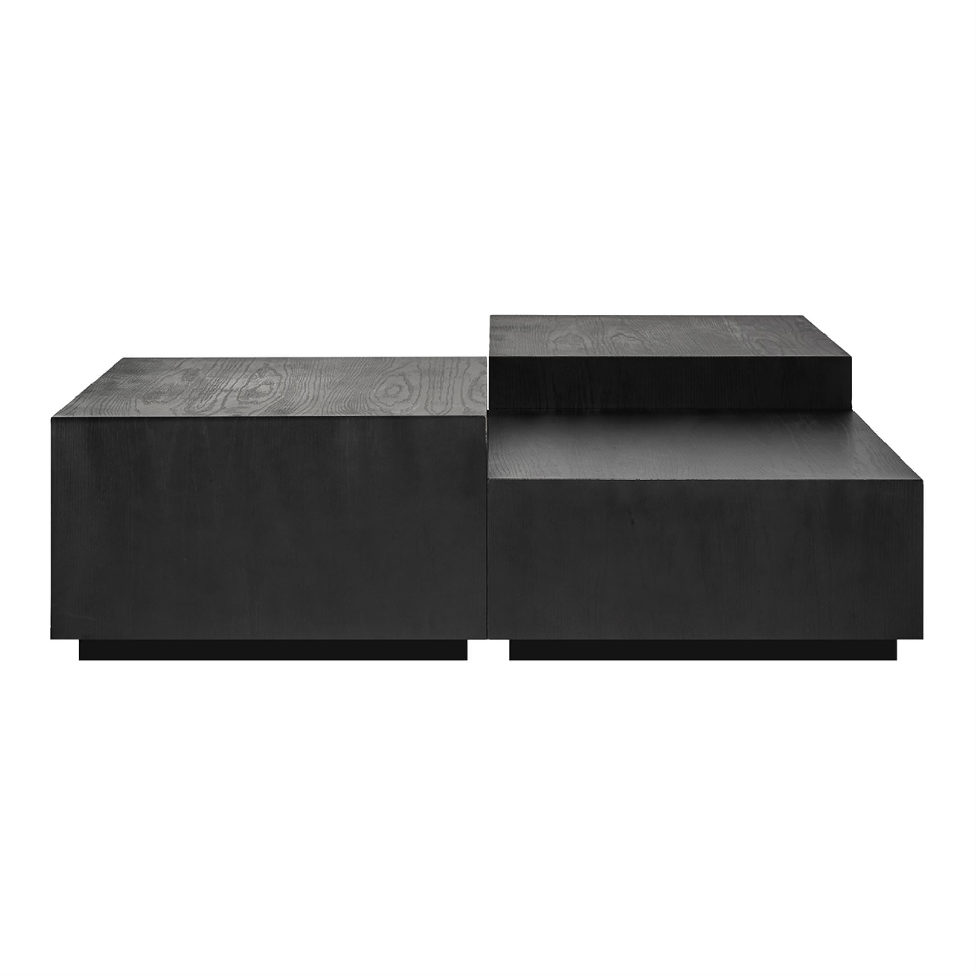 Product photograph of Richmond Set Of 4 Tetrad Coffee Table In Black from Olivia's.