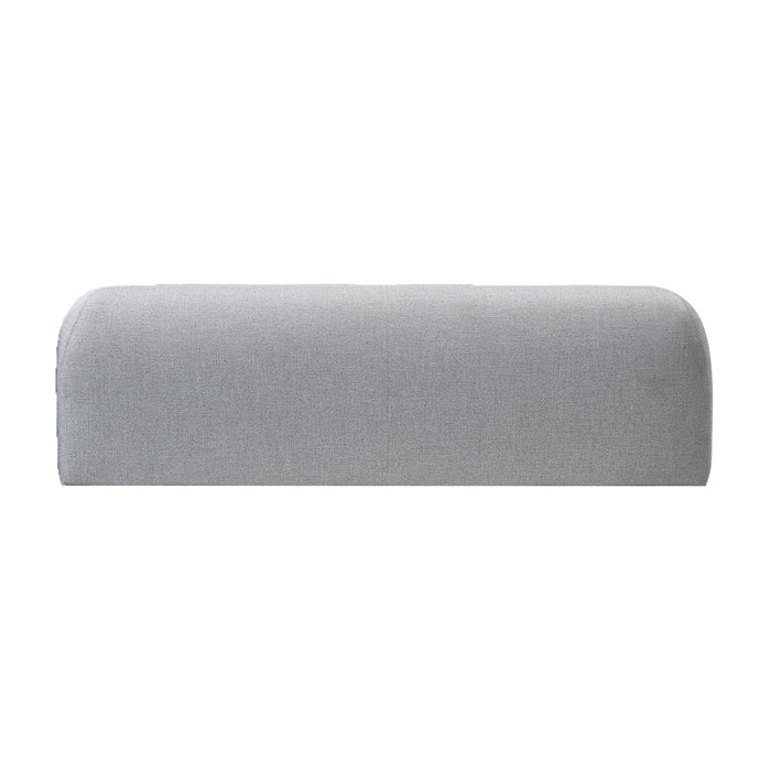 Product photograph of Cane-line Space 2-seater Sofa Outdoor Back Cushion Light Grey from Olivia's
