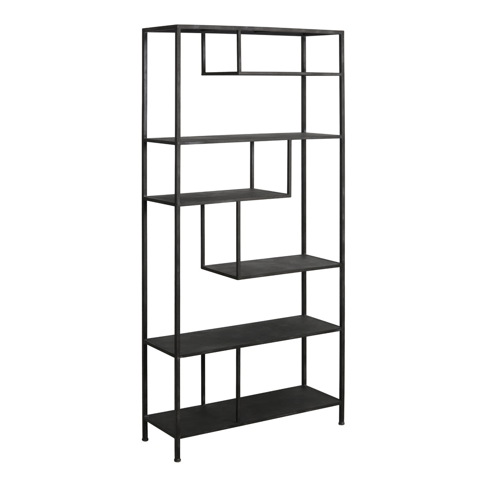 Product photograph of Light Living Ylana Display Cabinet Black from Olivia's