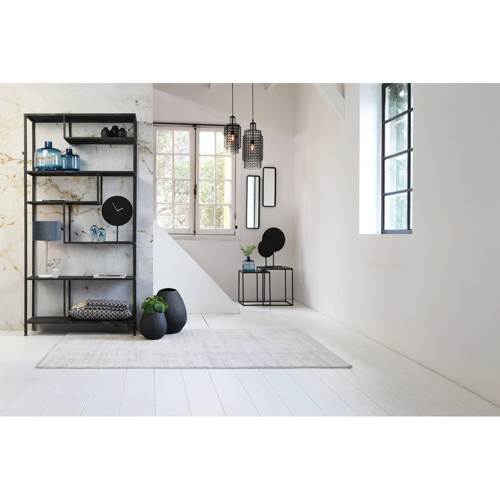 Product photograph of Light Living Ylana Display Cabinet Black from Olivia's.