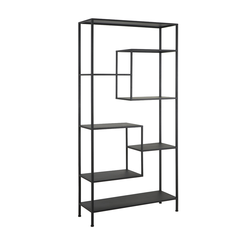 Product photograph of Light Living Yvana Display Cabinet Black from Olivia's