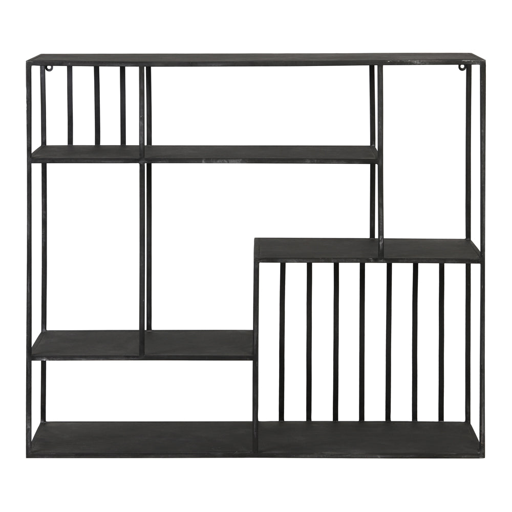 Light Living Yvona Wall Shelving Black