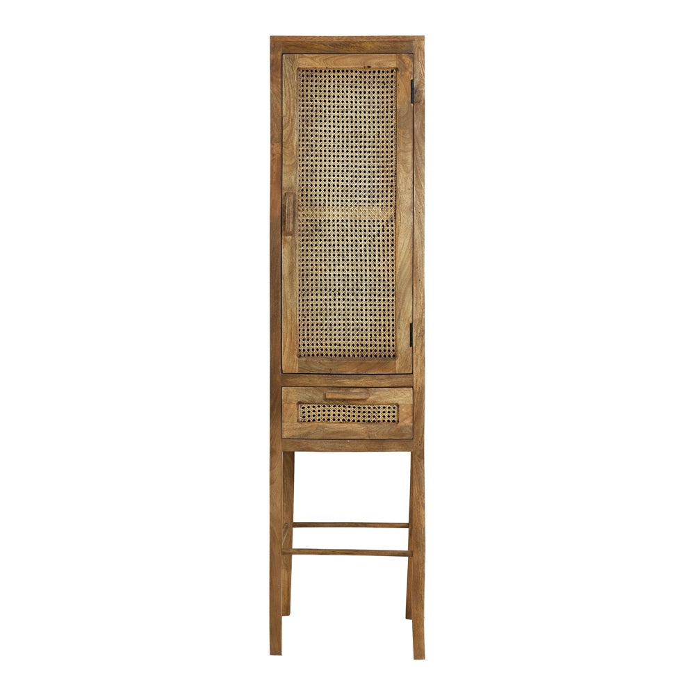 Product photograph of Light Living Nipas Tall Cabinet Brown from Olivia's