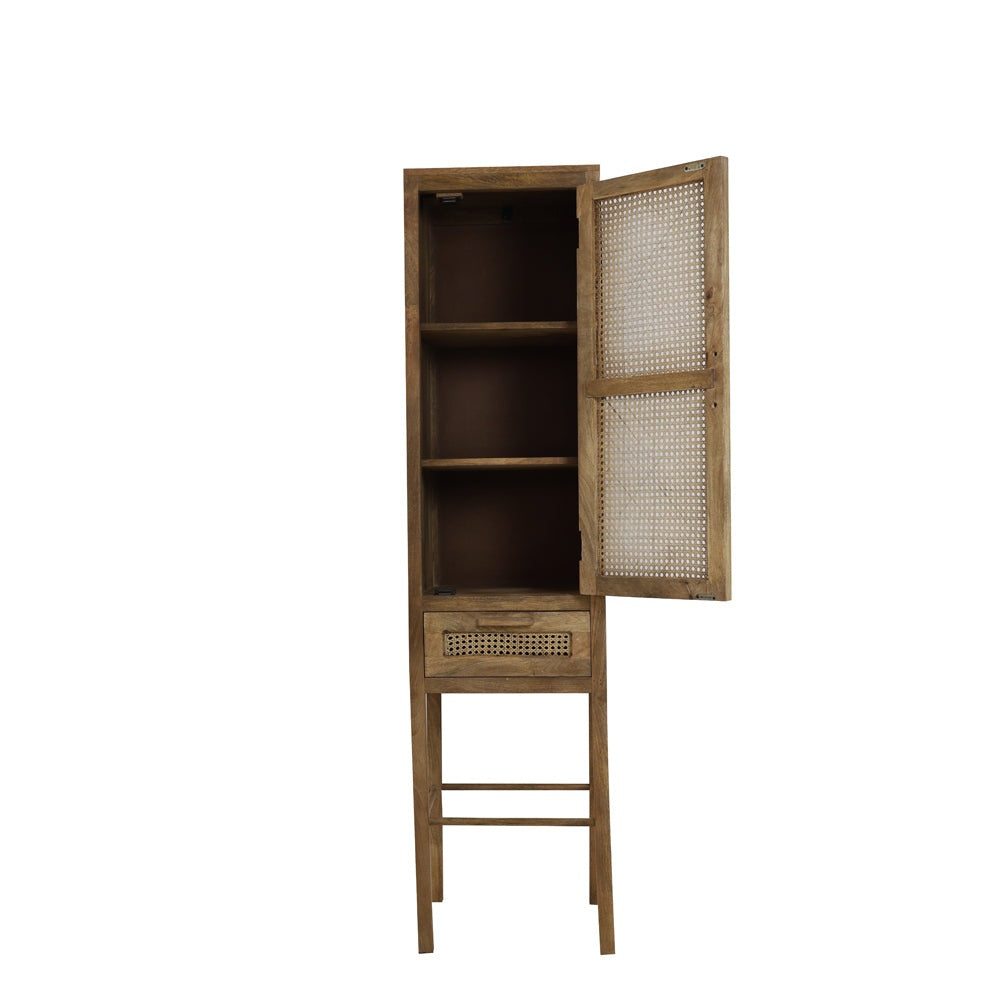 Product photograph of Light Living Nipas Tall Cabinet Brown from Olivia's.