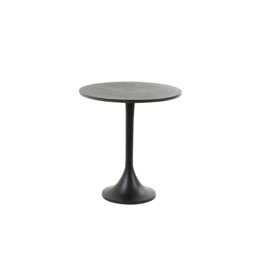 Product photograph of Light Living Rickerd High Side Table Antique Black from Olivia's.
