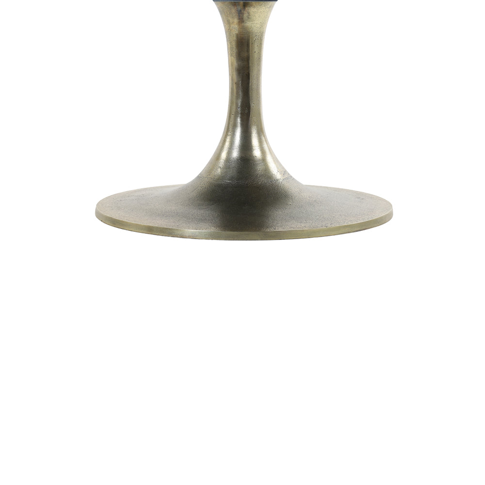 Product photograph of Light Living Rickerd Coffee Table Green Marble And Antique Bronze from Olivia's.