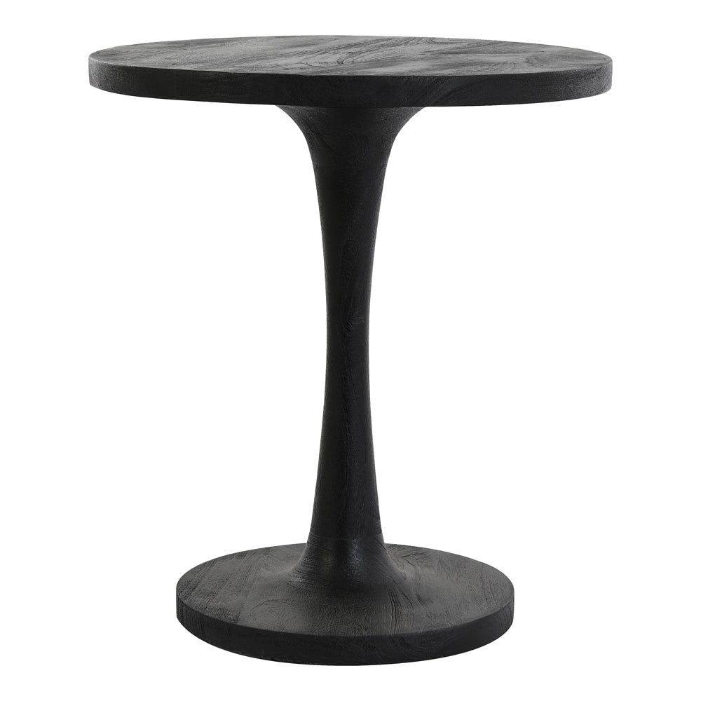 Light Living Bicaba Side Table Wood Black Large