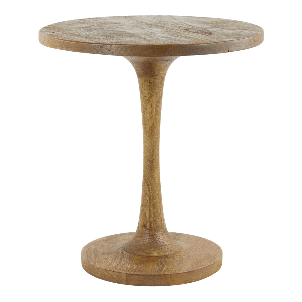 Product photograph of Light Living Bicaba Side Table Matt Dark Brown Small from Olivia's