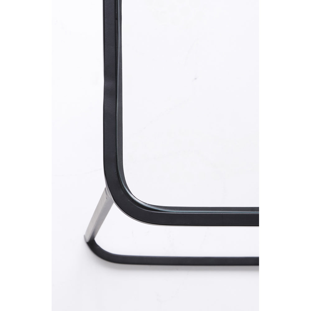 Product photograph of Light Living Set Of 2 Lofti Side Table Matt Black from Olivia's.