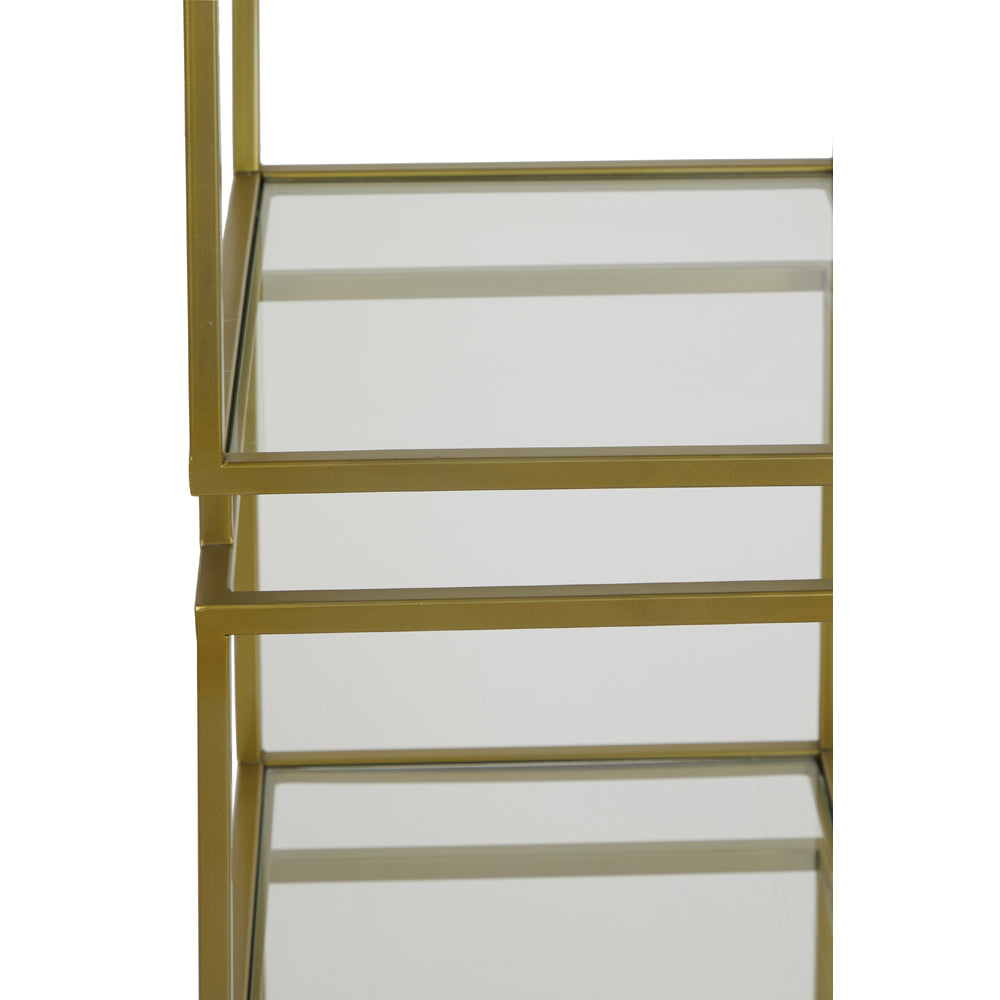 Product photograph of Light Living Lucambo Display Cabinet Antique Bronze from Olivia's.