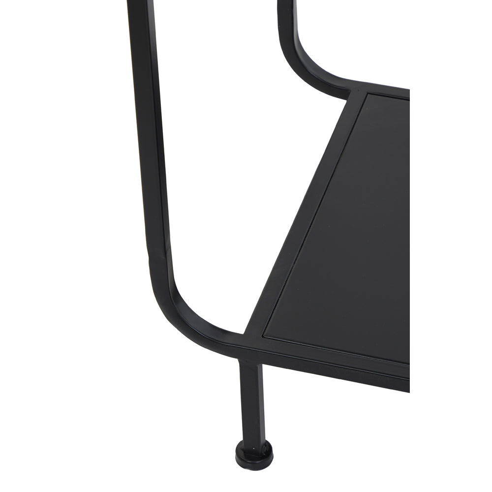 Product photograph of Light Living Winston Tall Display Cabinet Black from Olivia's.