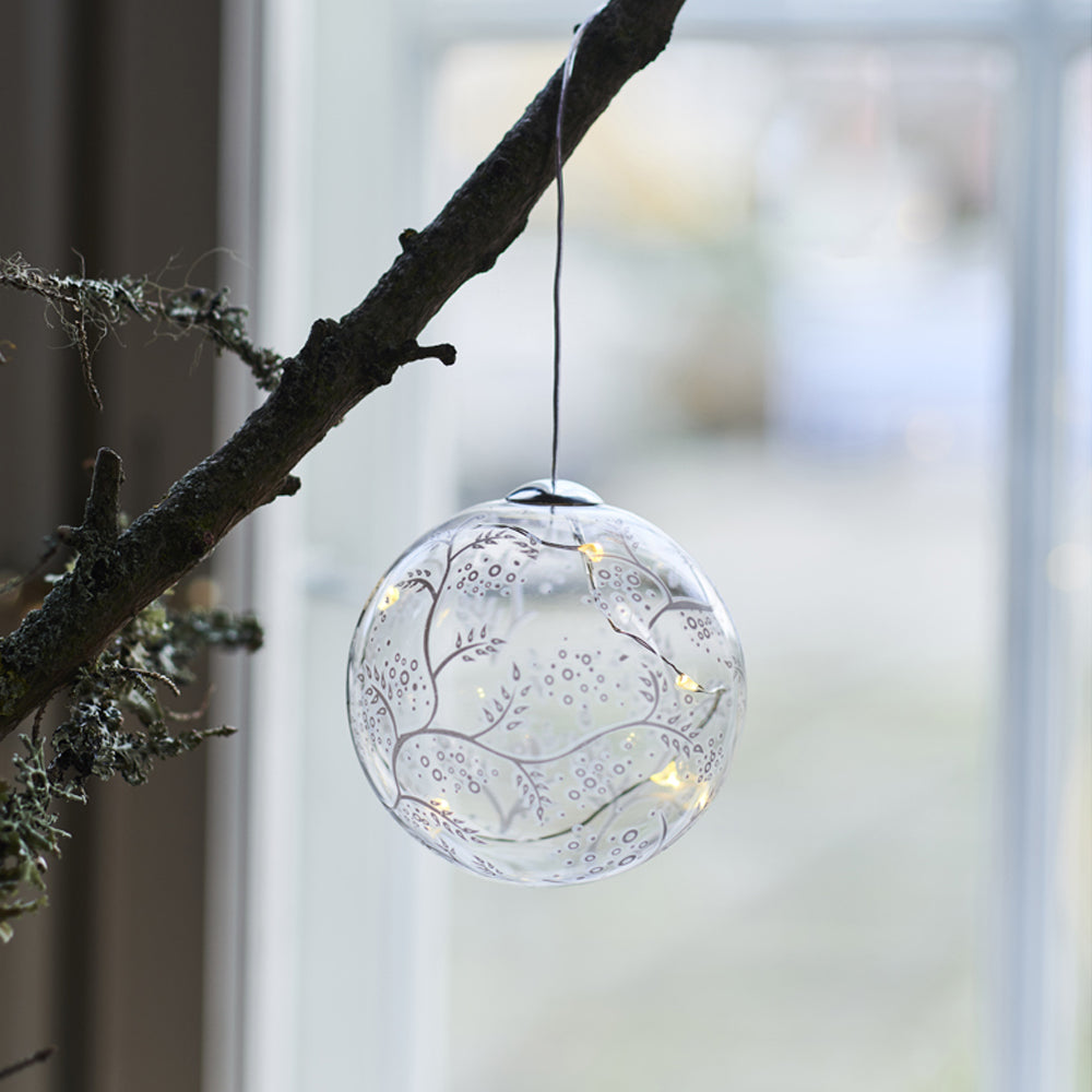 Product photograph of Cozy Ball Cozy And Clear Bauble from Olivia's