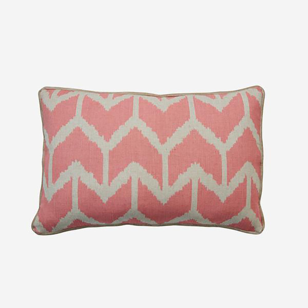 Product photograph of Andrew Martin Togo Cushion Pink from Olivia's