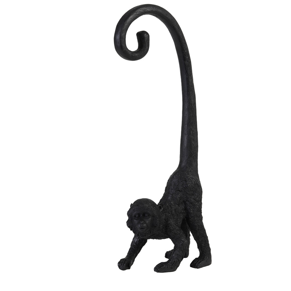 Product photograph of Light Living Monkey Black Ornament Light from Olivia's.