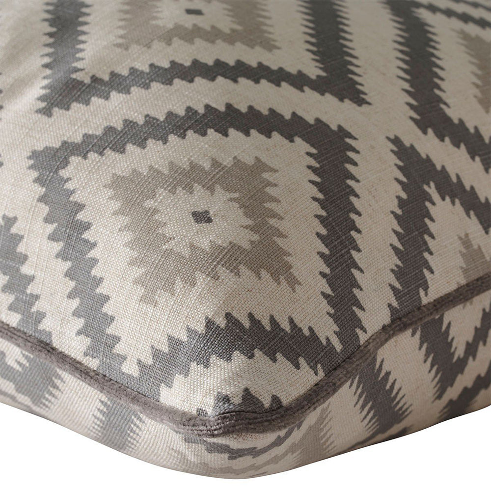 Product photograph of Andrew Martin Glacier Cushion Storm from Olivia's.