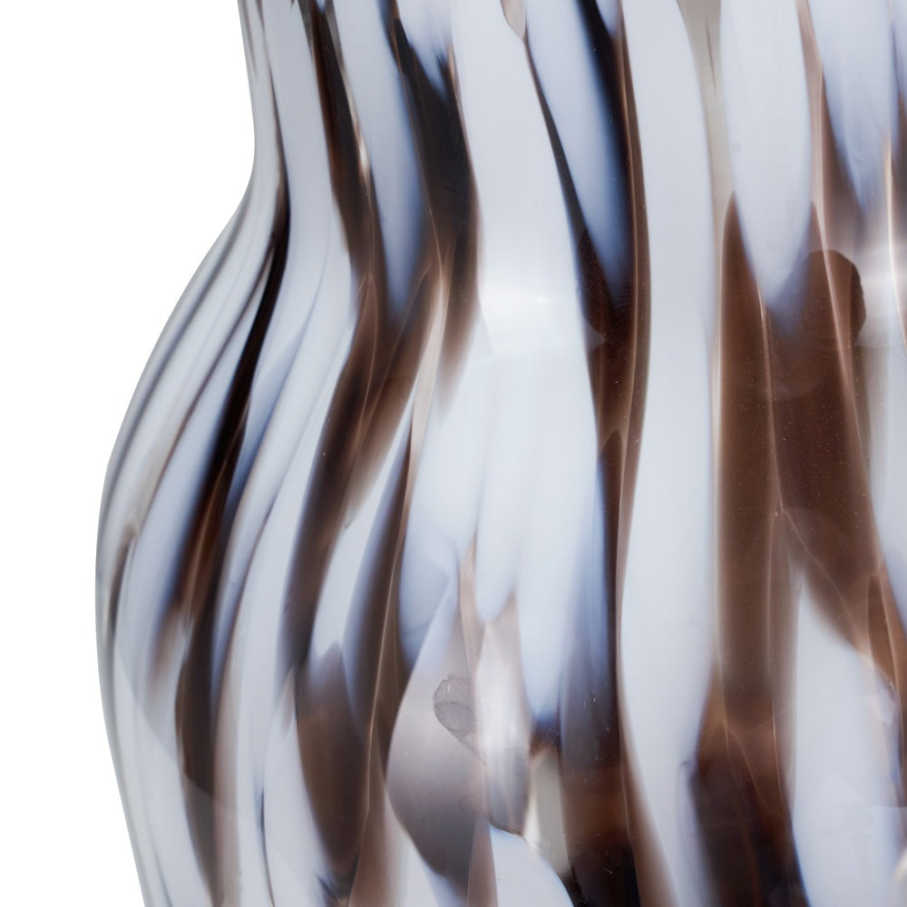 Product photograph of Olivia S Stewart Tortoise Shell Tall Glass Vase from Olivia's.