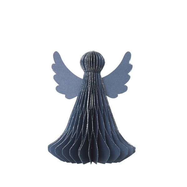 Product photograph of Broste Copenhagen Angel Ornament Orion Blue Small from Olivia's.