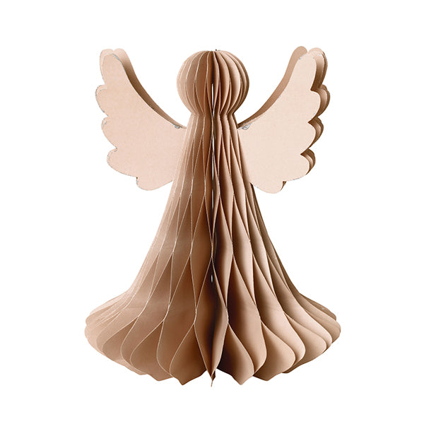 Product photograph of Broste Copenhagen Angel Ornament Pink Large from Olivia's