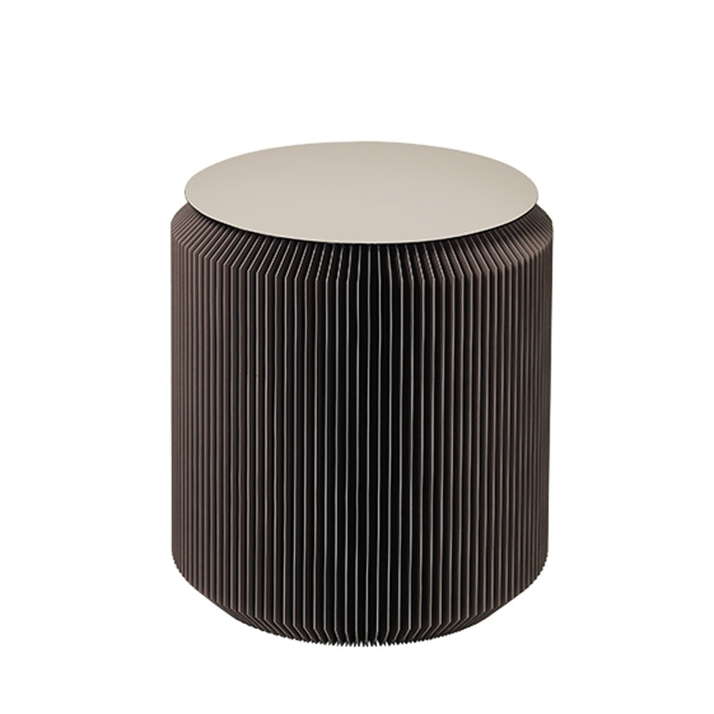 Product photograph of Broste Copenhagen Pam Table In Dark Grey Small from Olivia's.