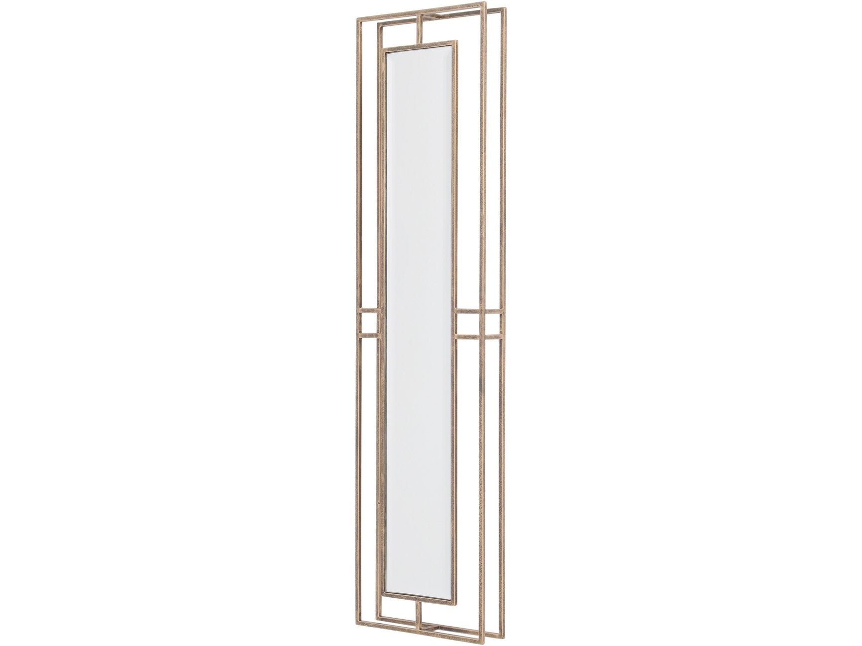 Product photograph of Libra Luxurious Glamour Collection - Occtaine Rectangular Link Wall Mirror from Olivia's.