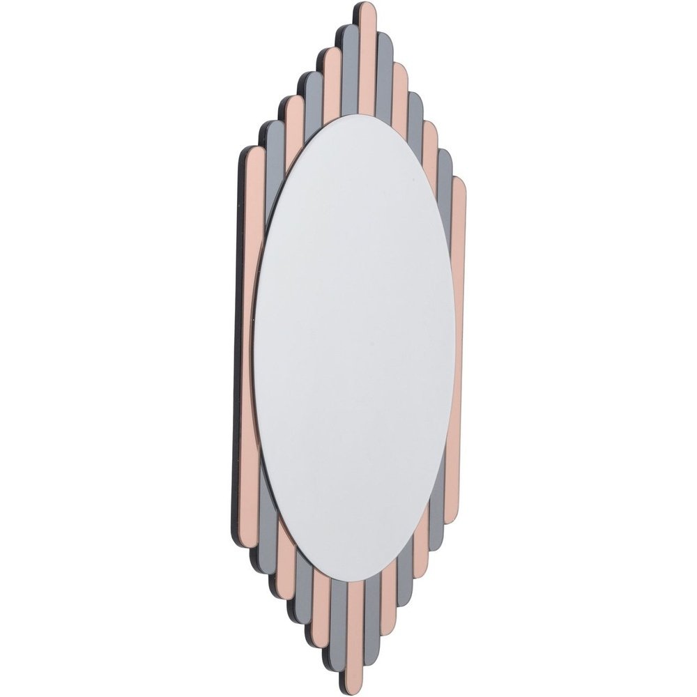 Product photograph of Libra Luxurious Glamour Collection - Conti Regal Wall Mirror from Olivia's.