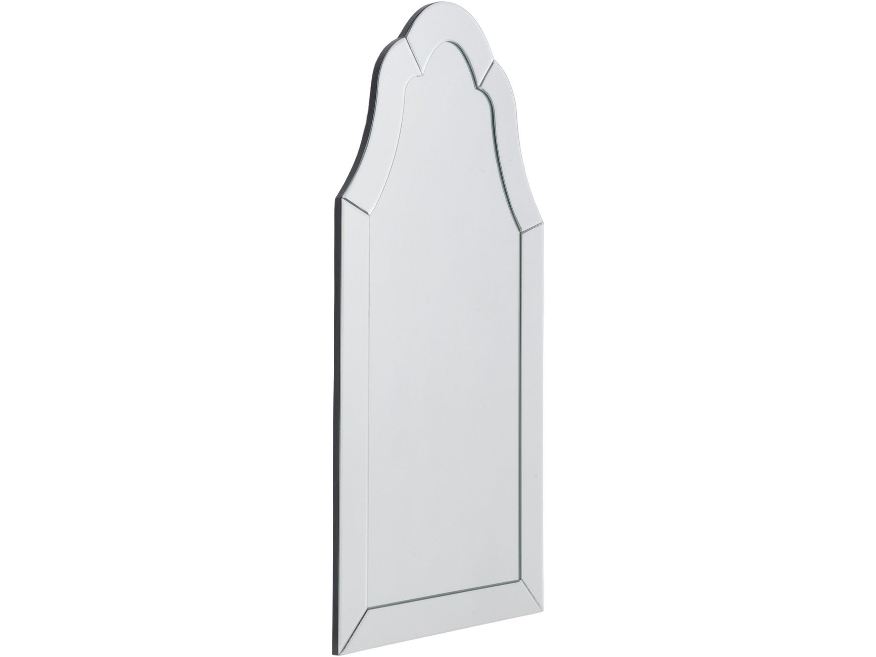 Product photograph of Libra Midnight Mayfair Collection - Cassis Arched Wall Mirror from Olivia's.