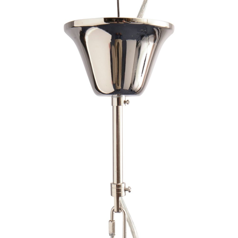 Product photograph of Libra Midnight Mayfair Collection - Small Starburst Chandelier Silver from Olivia's.