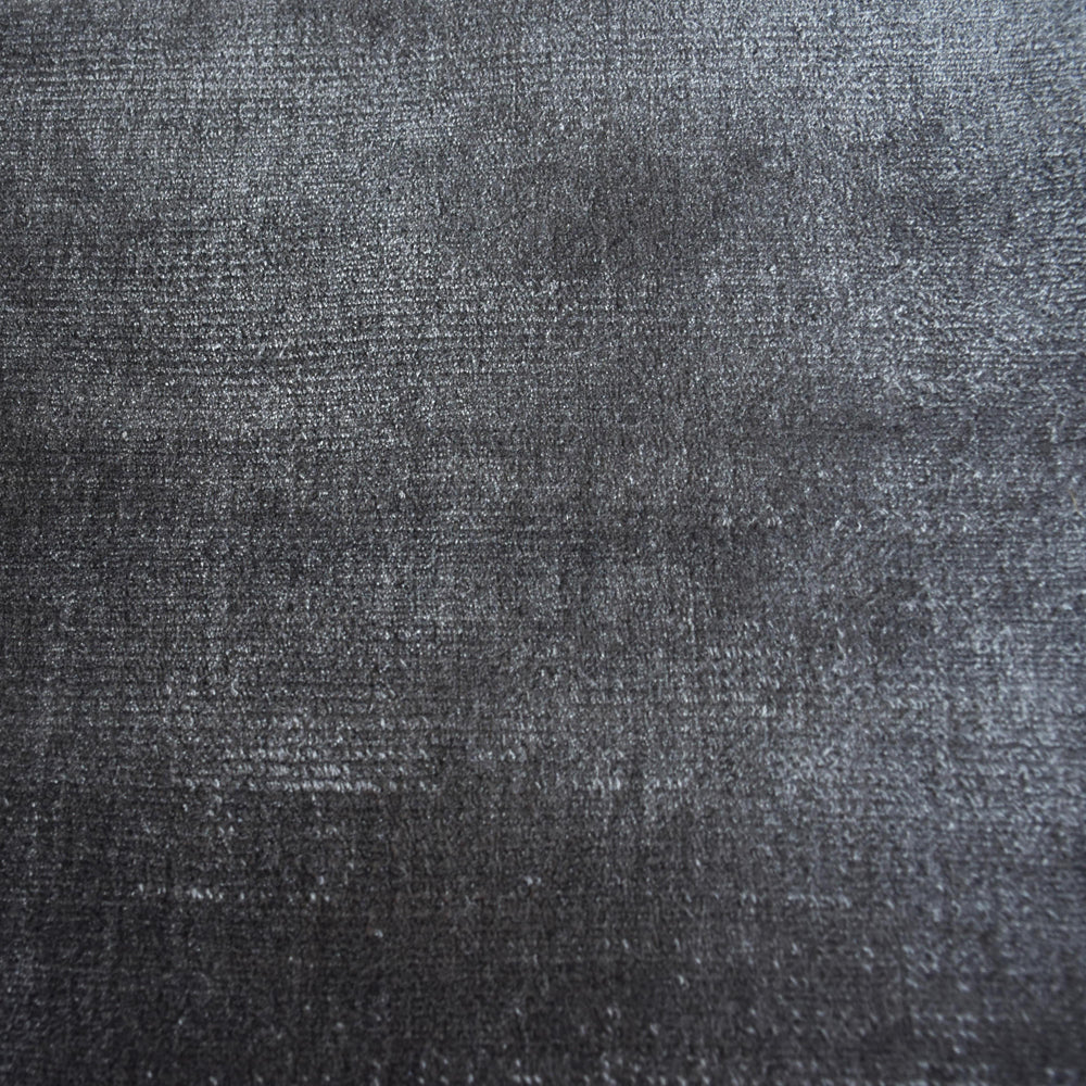 Product photograph of Libra Midnight Mayfair Collection - Noord Hand Woven Graphite Viscose Rug from Olivia's.