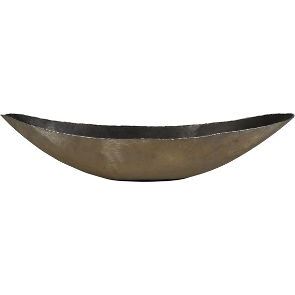 Product photograph of Libra Luxurious Glamour Collection - Molten Metal Ellipse Bowl from Olivia's