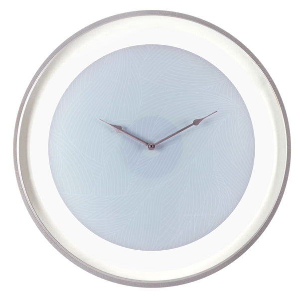 Libra Telford Round Wall Clock Silver
