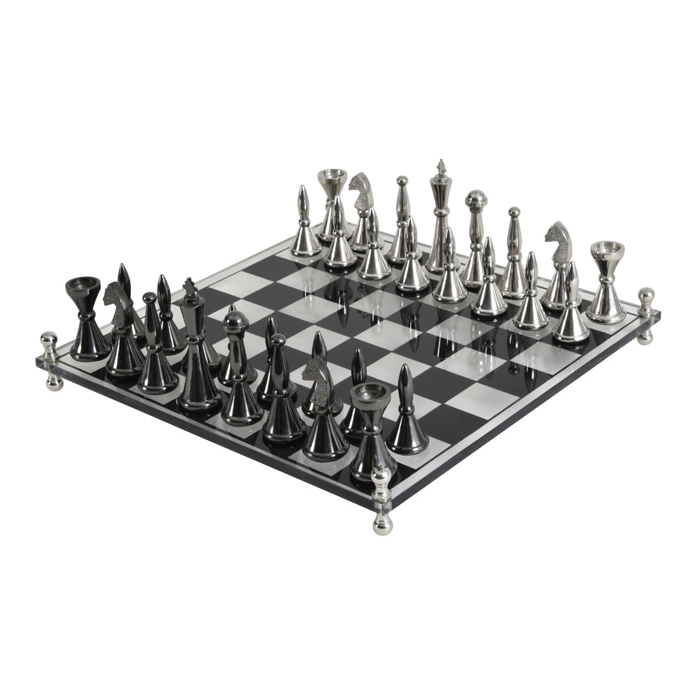 Product photograph of Libra Interiors Yates Chess Set from Olivia's