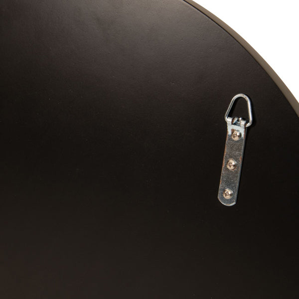 Product photograph of Libra Urban Botanic Collection - Harston Wall Mirror Black from Olivia's.