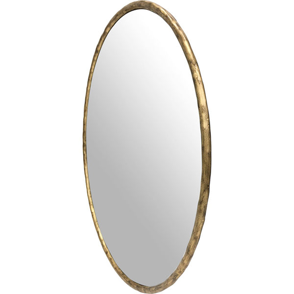 Product photograph of Libra Luxurious Glamour Collection - Patterdale Wall Mirror Aged Champagne Finish from Olivia's.