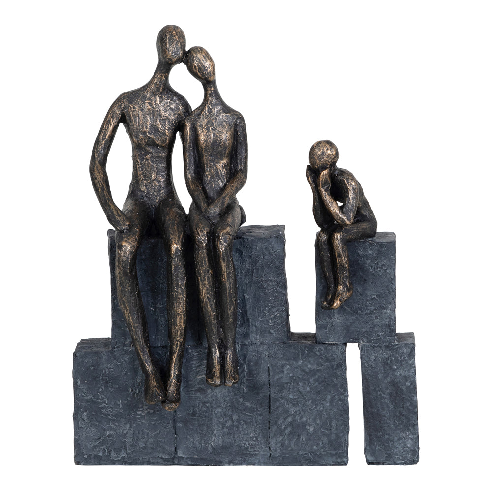 Product photograph of Libra Calm Neutral Collection - Bronze Blocks Family Of Three from Olivia's