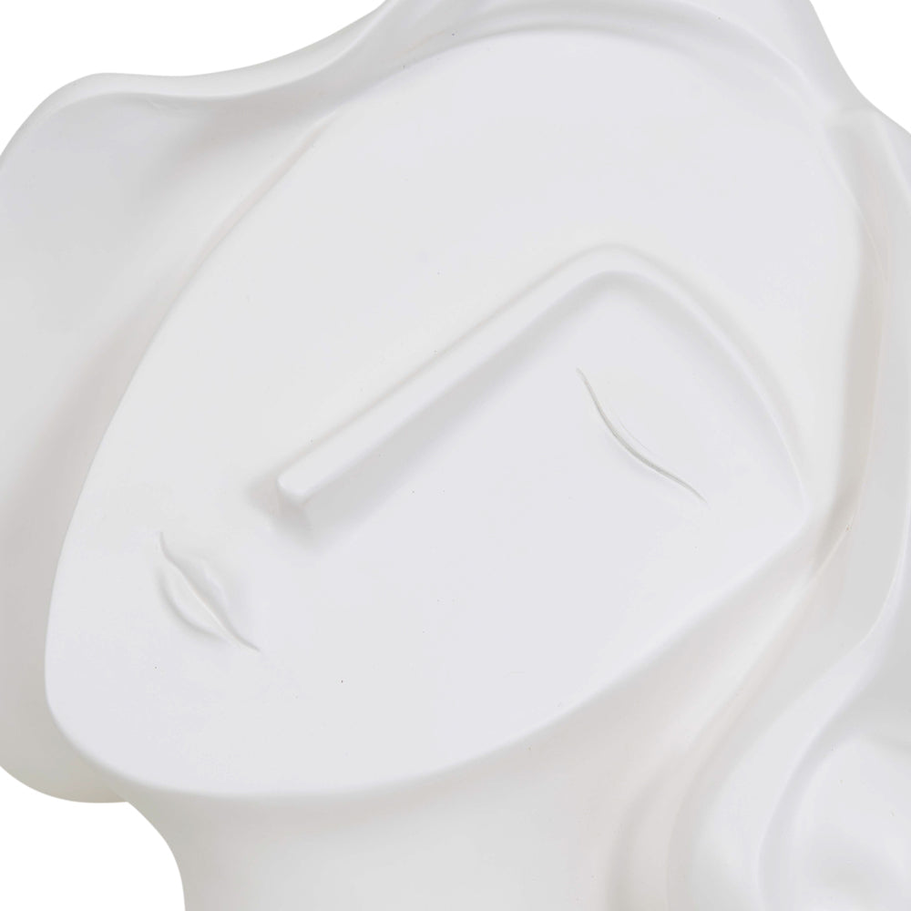 Product photograph of Libra Midnight Mayfair Collection - Art Deco Lady Face Ornament from Olivia's.