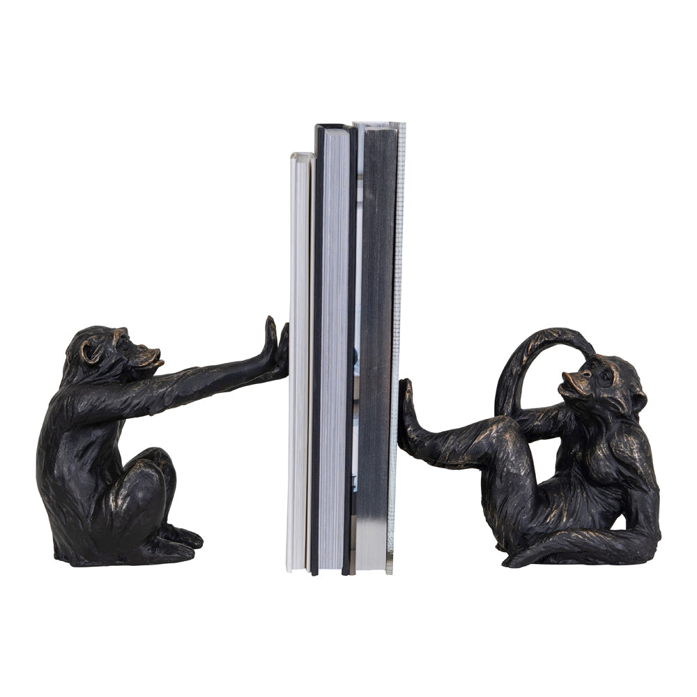 Product photograph of Libra Urban Botanic Collection - Set Of 2 Orangutan Sculptures from Olivia's.