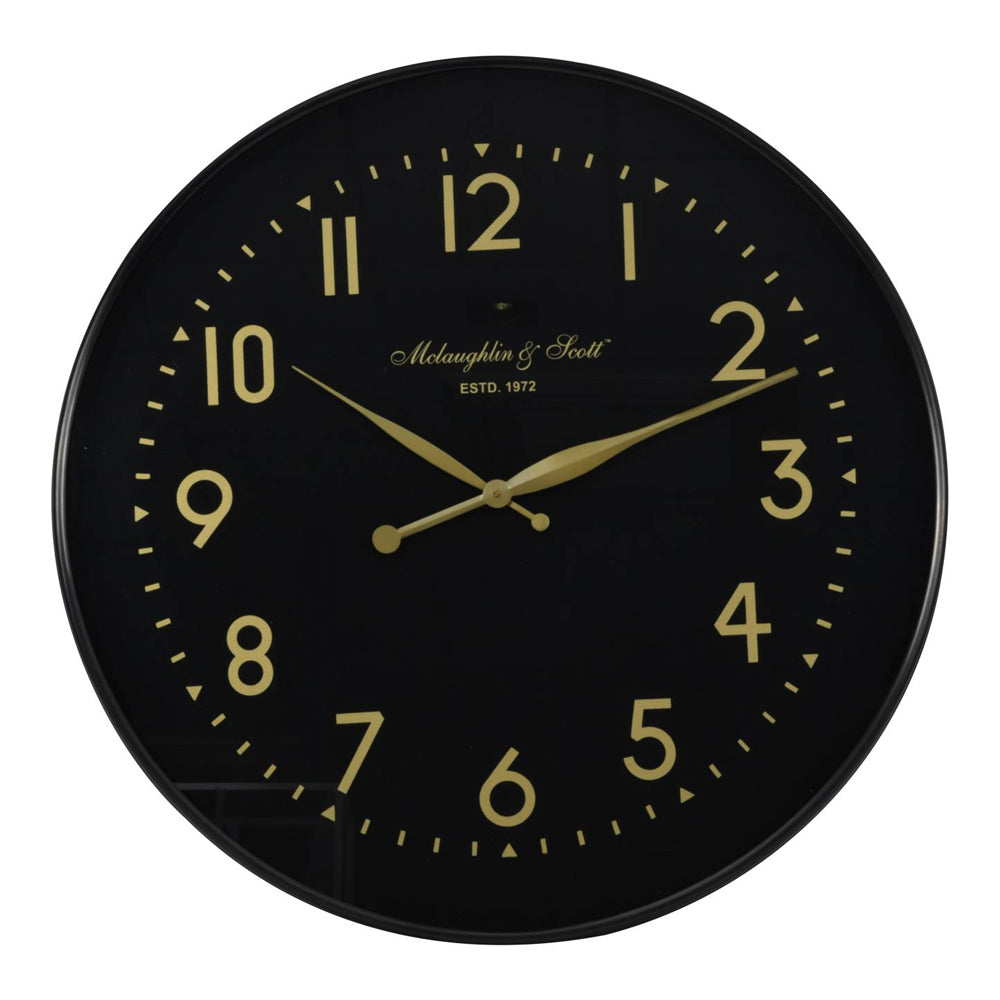 Product photograph of Libra Urban Botanic Collection - Christopher 76 Cm Wall Clock from Olivia's