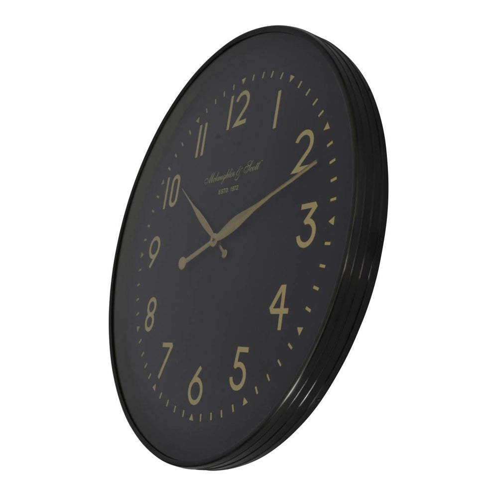 Product photograph of Libra Urban Botanic Collection - Christopher 76 Cm Wall Clock from Olivia's.