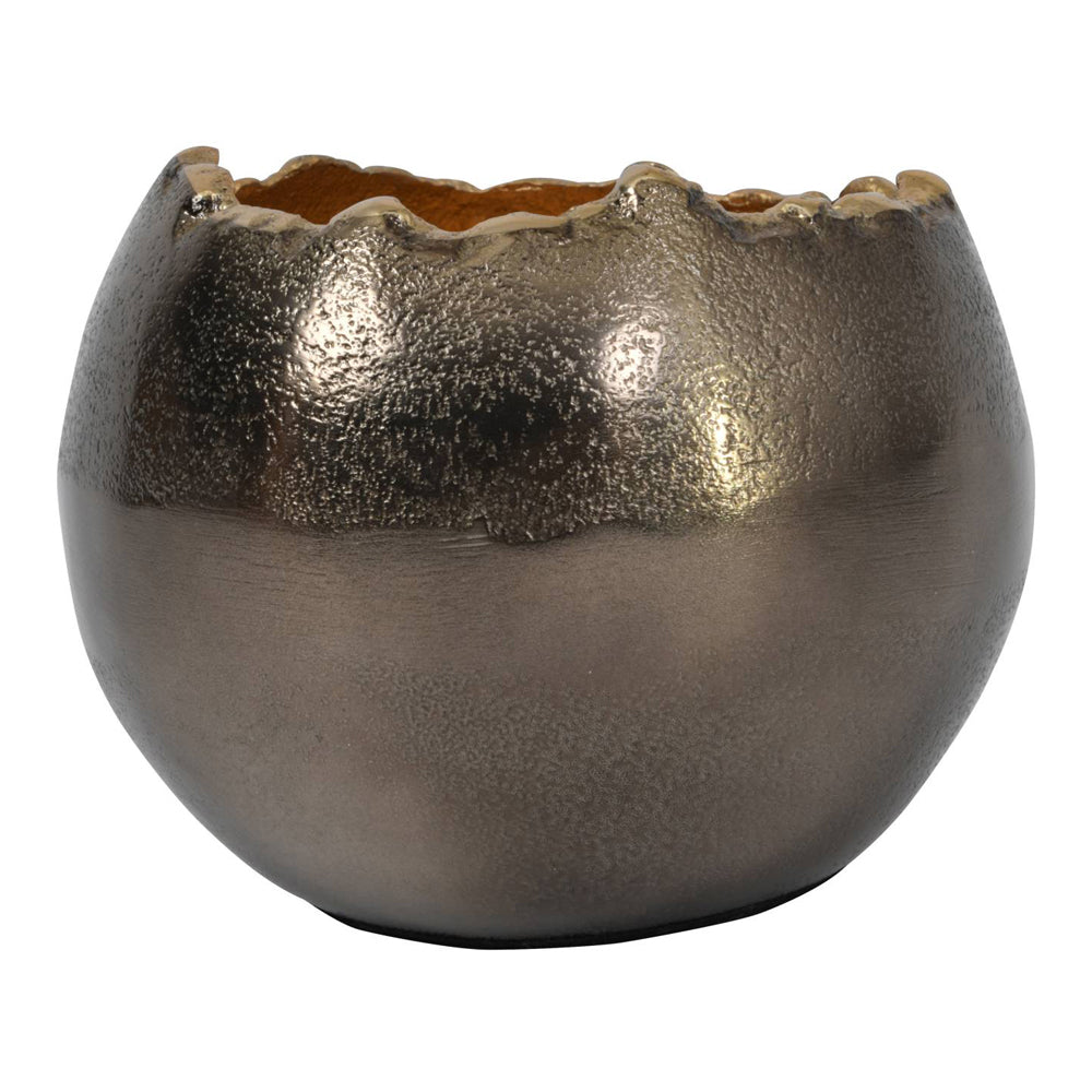 Product photograph of Libra Luxurious Glamour Collection - Merapi Lava Ball 12 Cm Vase from Olivia's