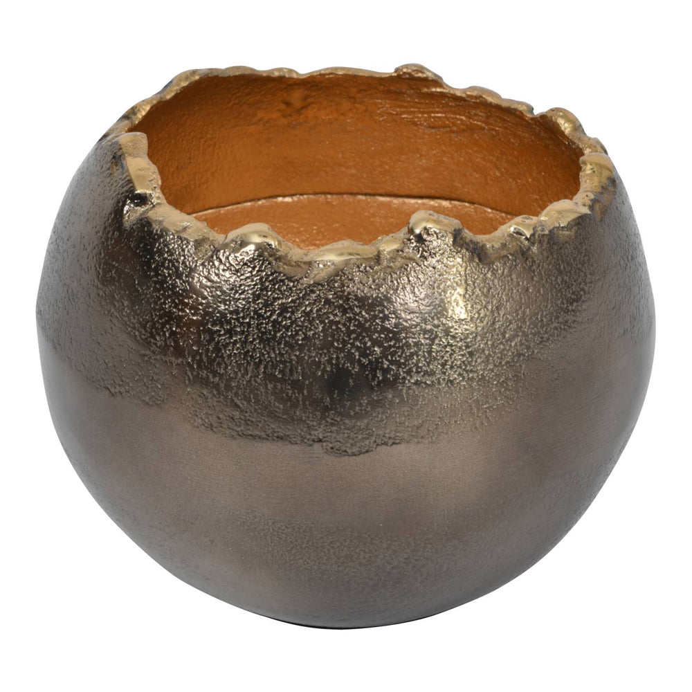 Product photograph of Libra Luxurious Glamour Collection - Merapi Lava Ball 12 Cm Vase from Olivia's.