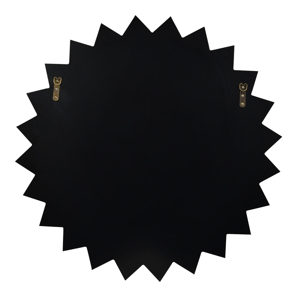 Product photograph of Libra Midnight Mayfair Collection - Savannah Round Wall Mirror from Olivia's.